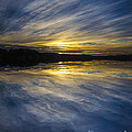 Pittwater sunset abstract