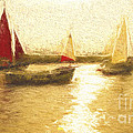 Sailboats at Blakeney