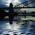 Sydney Harbour Bridge reflection